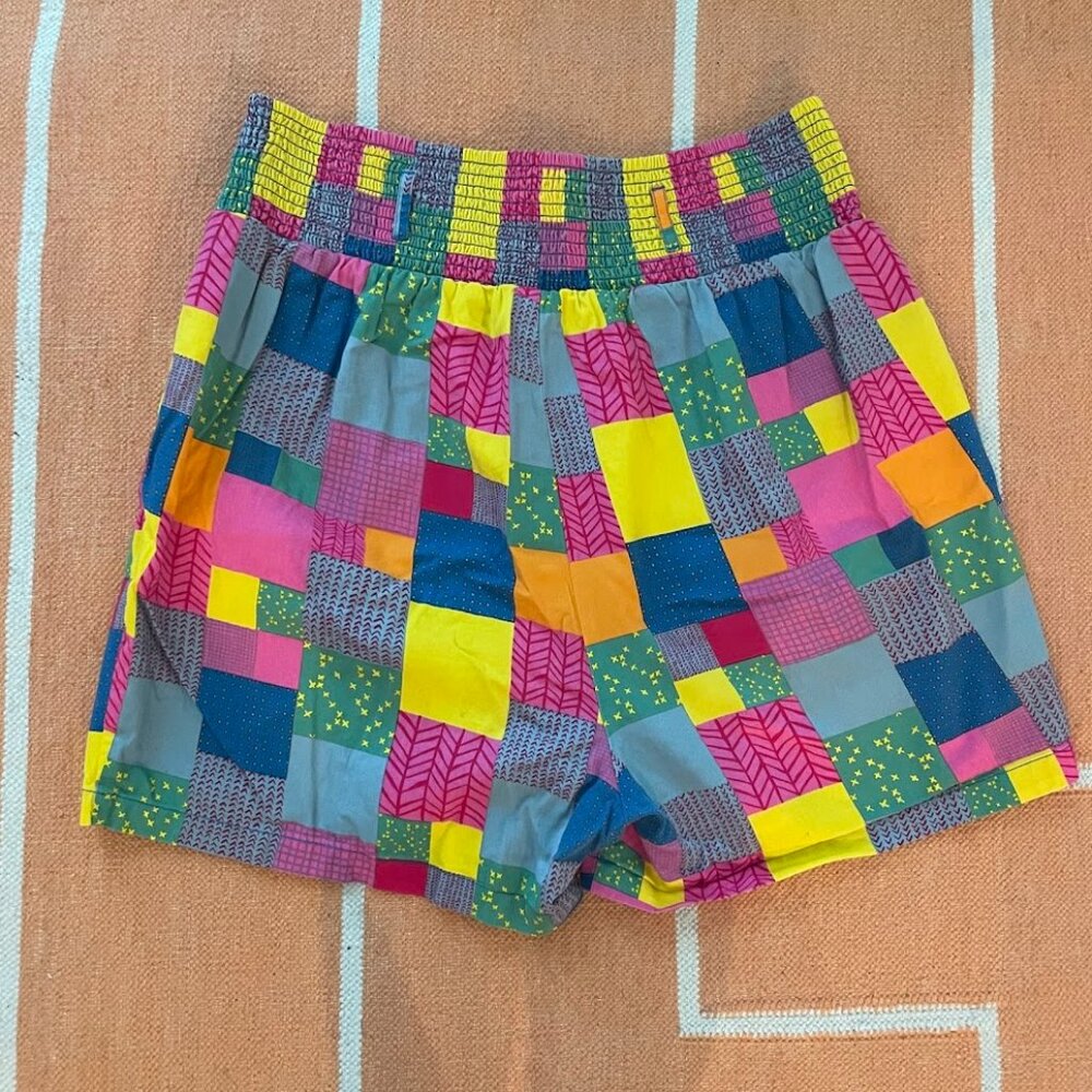 Lucy & Yak Adele Shorts Perrie Patchwork